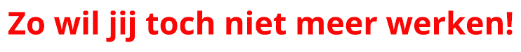 Efficient werken