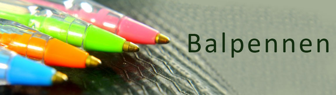 Balpen voor makkelijk schrijven op kantoor