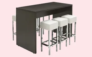 Bartafel voor kantine, overleg en informele werkplekken