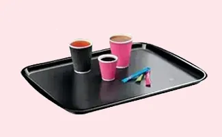 dienbladen voor ranja serveren