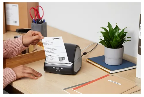 Dymo LabelWriter etiketten voor scherpe en duurzame afdrukken van adreslabels en barcodes