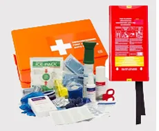 Alle EHBO materialen, ehbo dozen en pleisters voor eerste hulp op kantoor en werkplaats.
