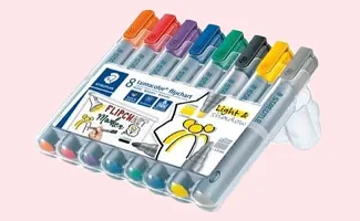 Flipover stiften in meerdere kleuren geschikt voor flipchart papier