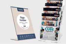 folderhouders voor presentatie en promotie