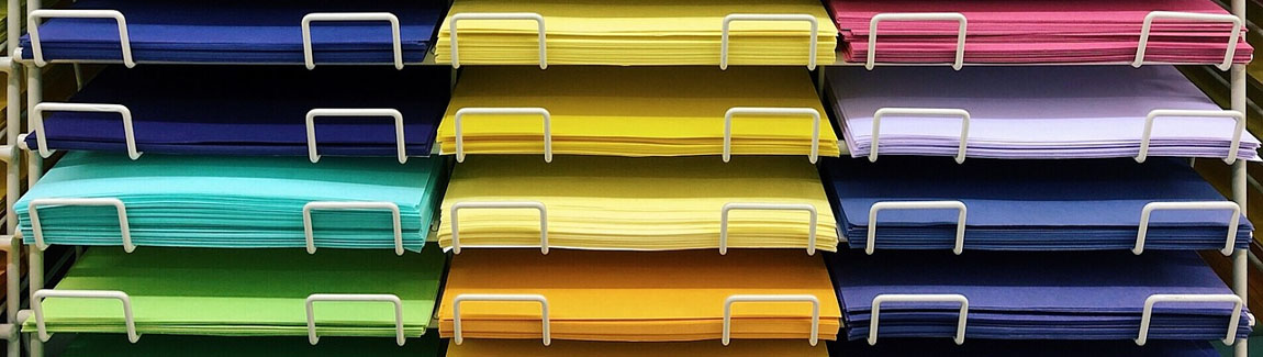 Gekleurd papier