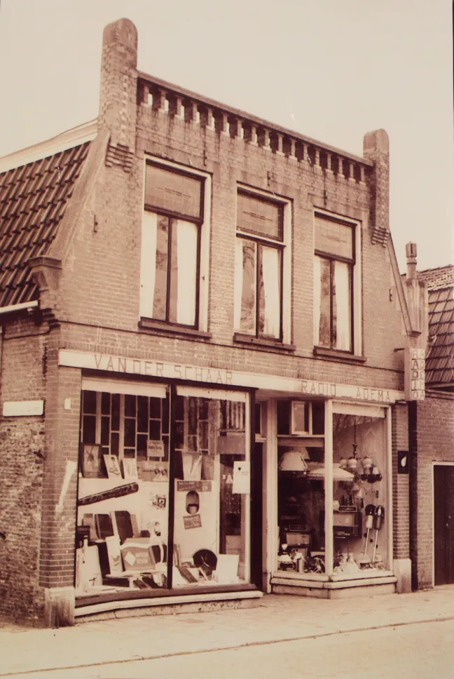 Historische winkel Van der Schaar