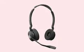 Headset met microfoon voor helder online overleg en videogesprekken