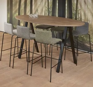 Hoge vergadertafel voor kantoor of kantine