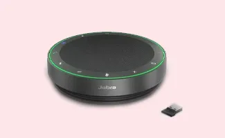 Speakerphone voor gebruik met professioneel display screen in vergaderruimte