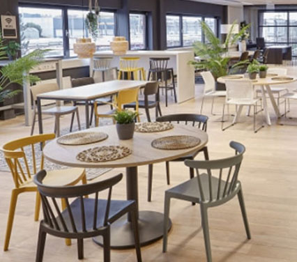 Kantine inrichten
