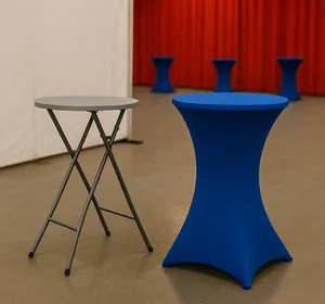 Klapbare bartafel voor evenementen of tijdelijk gebruik