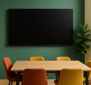 Display screens 65–75 inch voor vergaderruimtes en klaslokalen