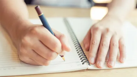 A4 notitieboek voor schrijven, notities en dagelijkse aantekeningen
