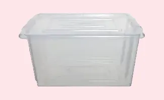 opbergboxen stapelbaar transparant