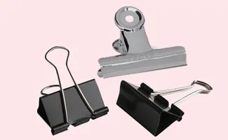 Metalen papierklem voor flipoverstandaard of whiteboard
