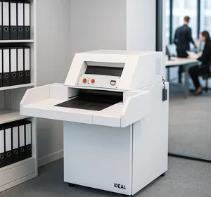 Grootvolume papiervernietiger voor hoge stapels papier