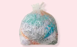Opvangzakken voor papiervernietiger voor thuisgebruik