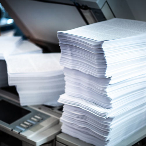 Printpapier en papierwaren voor kantoor