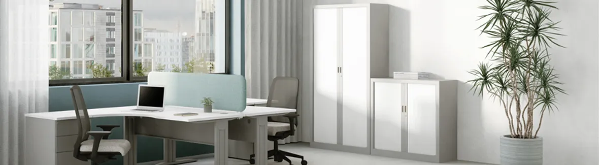 Roldeurkast voor kantoorruimte