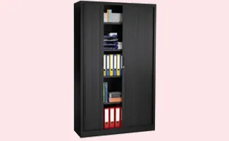 Roldeurkast voor ringbanden en archief