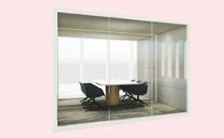 Vergadercabine voor rustig overleg op kantoor