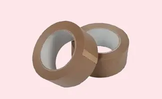 verpakkingstape bruin 66m