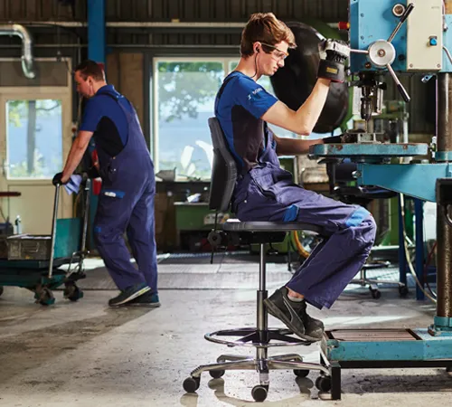 Werkplaatskruk voor in de werkplaats