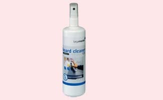 whiteboard cleaner voor het schoonmaken van whiteboards
