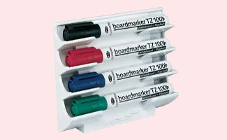Whiteboard stiftenhouder voor markers en whiteboard stiften