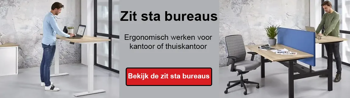 Zit sta bureau, ergonomisch werken op kantoor