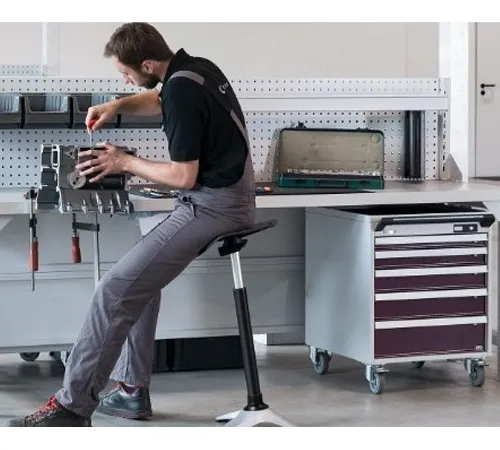 Zit sta kruk verstelbaar ergonomisch