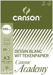 Canson Tekenblok Academy 29,7 x 42 cm A3