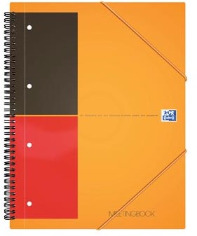 Oxford schrift International Meetingbook 21 x 29,7 cm A4 geruit 5 mm