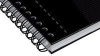 Oxford Schrift Smart Black & Original Blue 21 x 29,7 cm A4 geruit 5 mm zwart-2