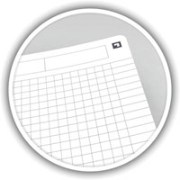 Oxford Schrift Smart Black & Original Blue 21 x 29,7 cm A4 geruit 5 mm zwart-3