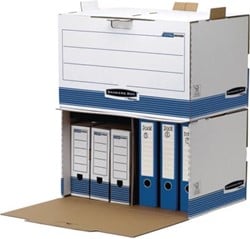 Bankers Box archiefbox formaat 54 x 32,5 x 37,5 cm blauw