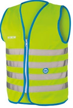 Wowow Fun Jacket fluohesje groen L (kind)
