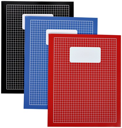 Schrift 210x165mm ruit 5mm 80blz assorti-3