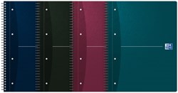 Spiraalblok Oxford Essentials A4+ 90vel 4-gaats gelinieerd