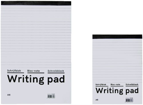 Schrijfblok budget A5 60gr lijn-2