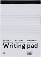 Schrijfblok budget A5 60gr lijn