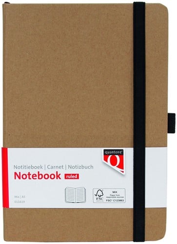 Notitieboek Quantore A5 zwart-2