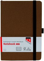 A4 notitieboek gelinieerd zwart Quantore Notitieboek-1