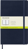Moleskine Notitieboek Large Blanco Sapphire Blue Hard Cover