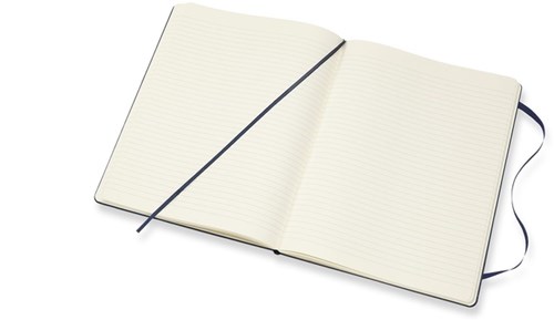 Moleskine Notitieboek XL 190x250mm Gelijnd Sapphire Blue-3