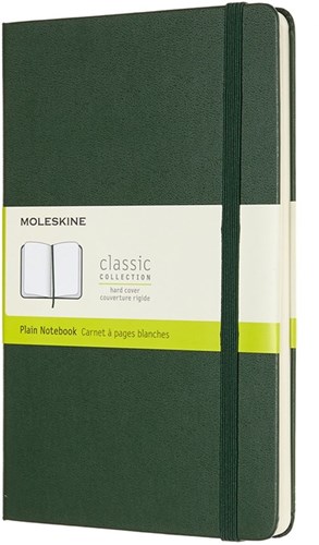 Notitieboek Moleskine Large Blanco Hard Cover Myrtle Green