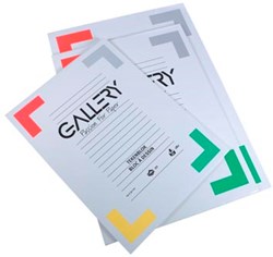 Gallery tekenblok 190 g/m², extra zwaar houtvrij papier 20 blad 24 x 32 cm