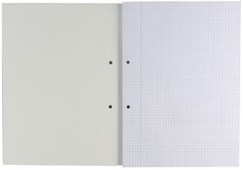 Gallery cursusblok geruit 5 mm papier van 80 g/m²-2