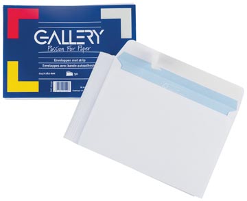 C6 Envelop 114 x 162 mm zonder venster met plakstrip pak van 50 stuks