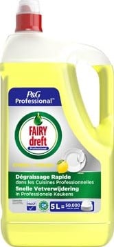 Dreft Professional afwasmiddel citroen fles van 5 l